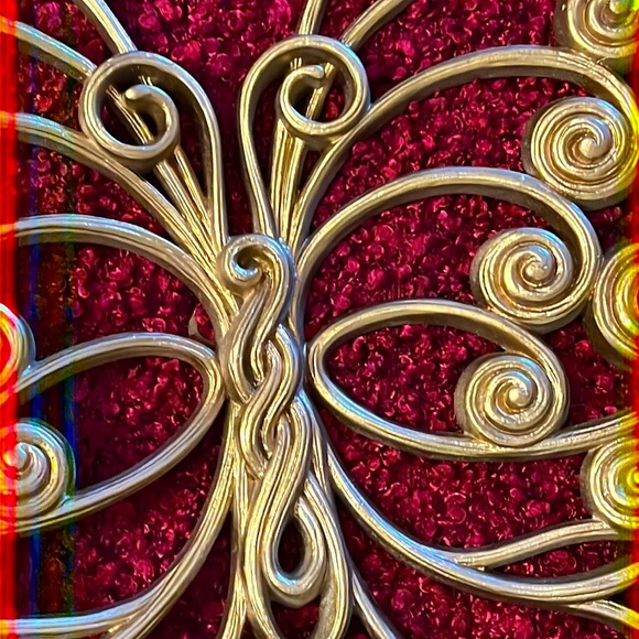 Vintage Burwood Butterfly Wall Accent Decor Set - Picture 7 of 9